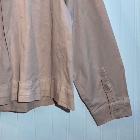 Westport Swing Jacket Women 2XLarge Pink Button Front Trapeze Barbiecore Classic - Picture 9 of 11